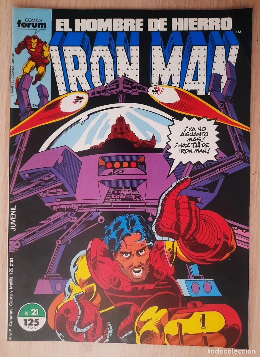 C&oacute;mics: El Hombre De Hierro - Iron Man 21 - Vol.1 - Marvel - Forum