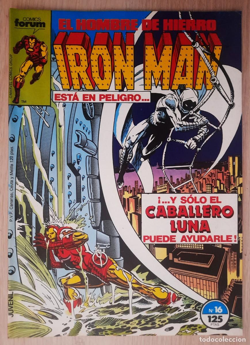 C&oacute;mics: El Hombre De Hierro - Iron Man 16 - Vol.1 - Marvel - Forum