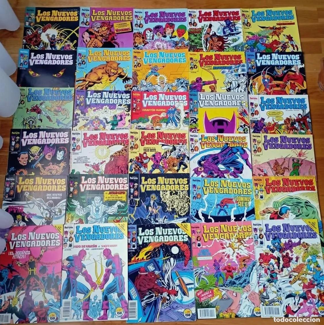 C&oacute;mics: LOS NUEVOS VENGADORES COSTA OESTE 1 al 52 O TAMBIEN SUELTOS