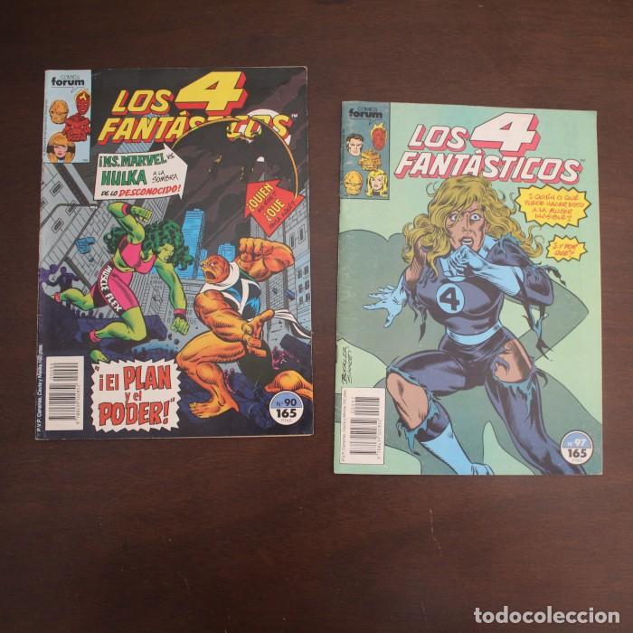 C&oacute;mics: LOTE 2 COMICS LOS 4 FANTASTICOS 90 97 FORUM EL PLAN Y EL PODER MS. MARVEL VS HULKA