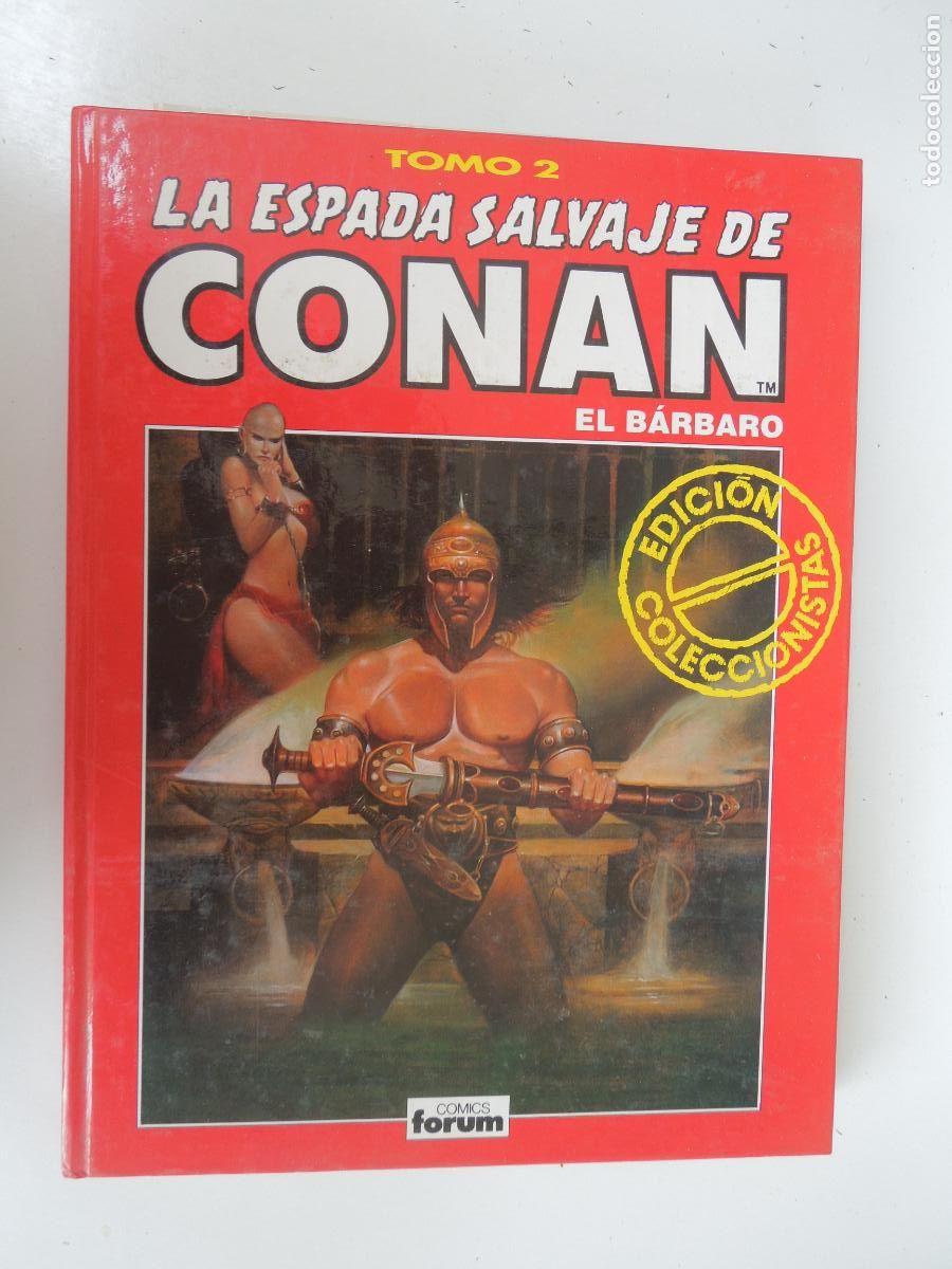 C&oacute;mics: LA ESPADA SALVAJE DE CONAN EL B&Aacute;RBARO TOMO 2 - EDC- COLECCIONISTAS - COMICS FORUM 1989