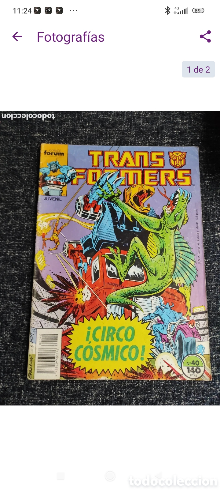 C&oacute;mics: TRANSFORMERS N&ordm; 40 -ED. FORUM