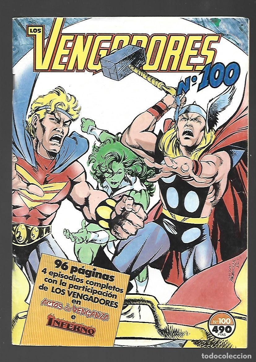C&oacute;mics: Los vengadores, 100, 1991, Forum, buen estado