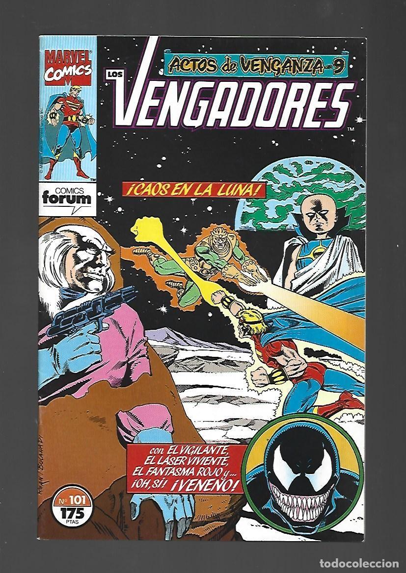 C&oacute;mics: Los Vengadores, 101, 1991, Forum, muy buen estado