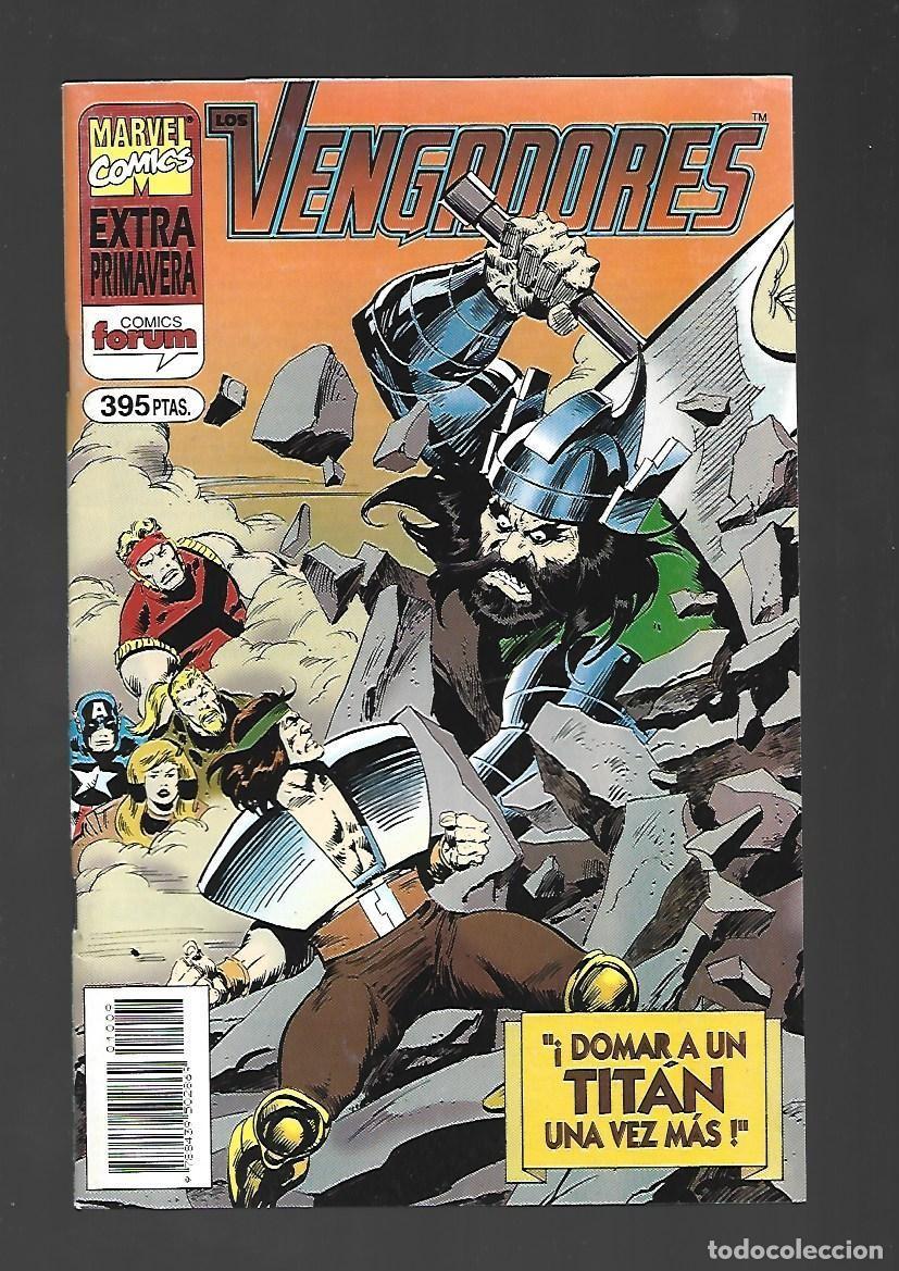 C&oacute;mics: Los vengadores, extra primavera, 1995, Forum, muy buen estado