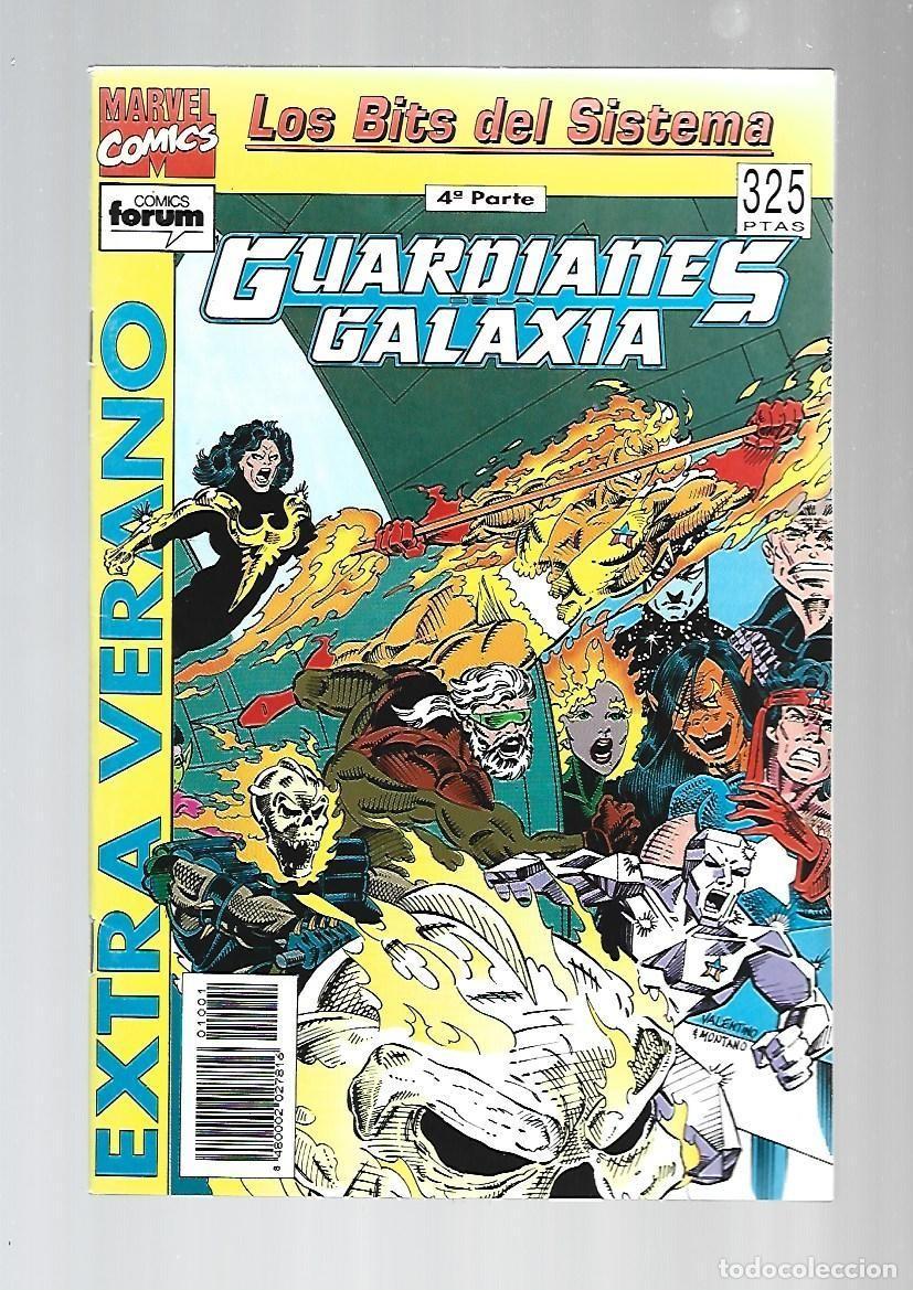 C&oacute;mics: Guardianes de la galaxia, extra verano: los bits del sistema, 1993, Forum, muy buen estado