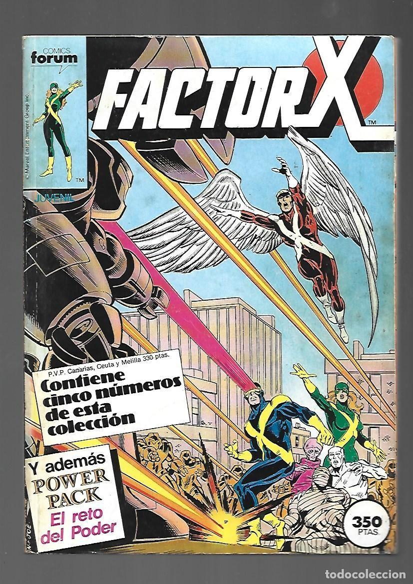 C&oacute;mics: Factor X, tomo retapado (1 al 5), 1988, Forum, muy buen estado