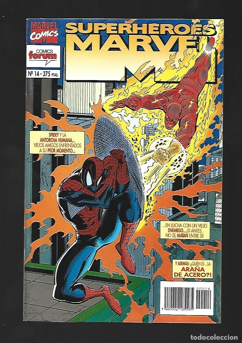 C&oacute;mics: Superh&eacute;roes Marvel 14, 1995, Forum, muy buen estado