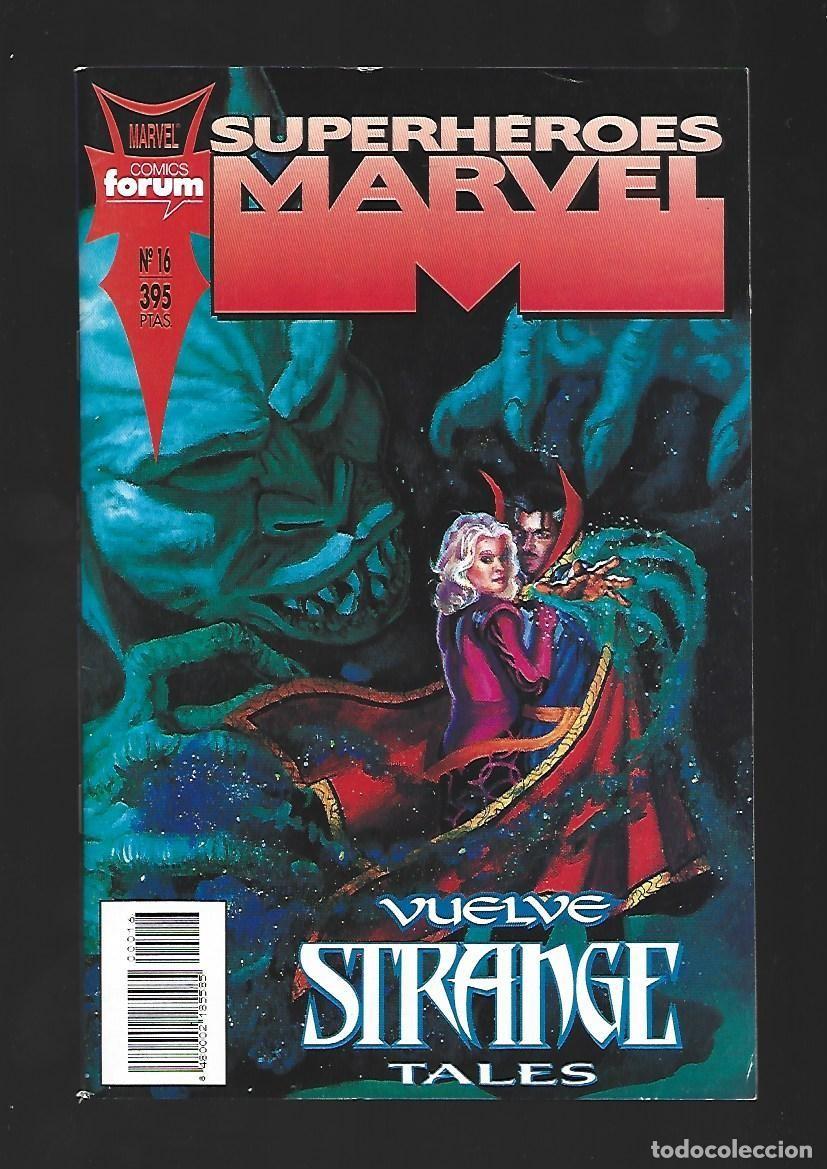 C&oacute;mics: Superh&eacute;roes Marvel 16, 1995, Forum, muy buen estado