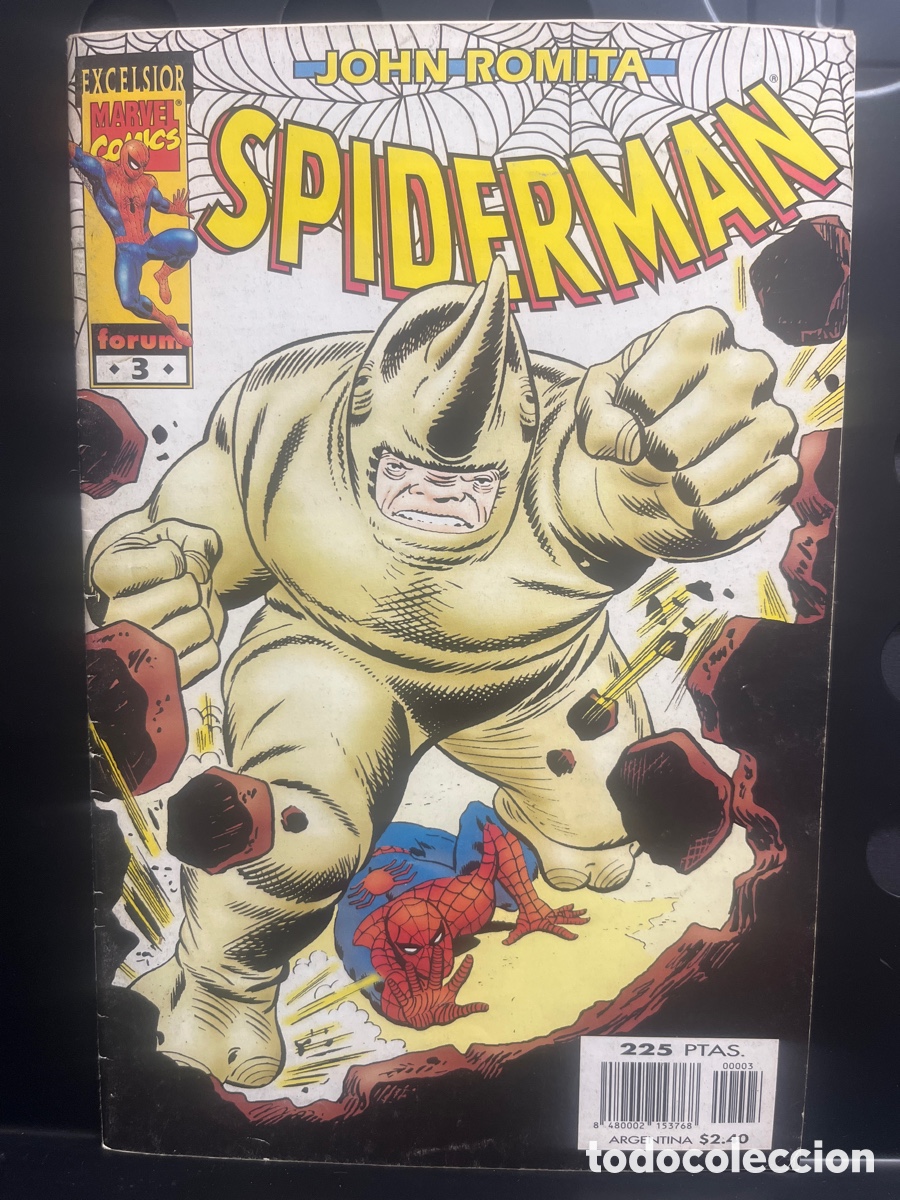 C&oacute;mics: SPIDERMAN de JOHN ROMITA N.3 LOS CUERNOS DEL RINO ( 1999/2005 )