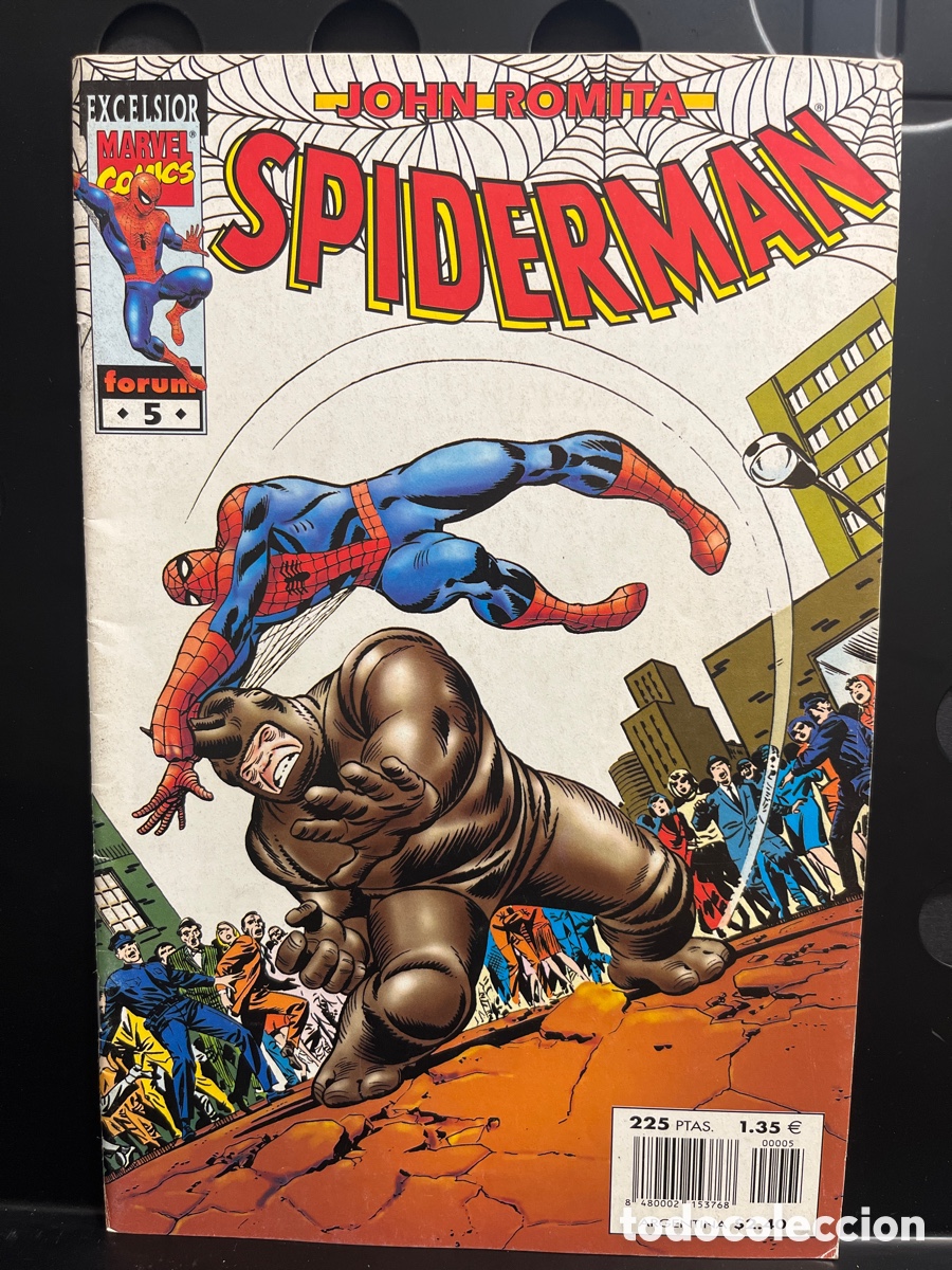 C&oacute;mics: SPIDERMAN de JOHN ROMITA N.5 EL RINO DESENCADENADO ESPECIAL SAL&Oacute;N DEL C&Oacute;MIC ( 1999/2005 )