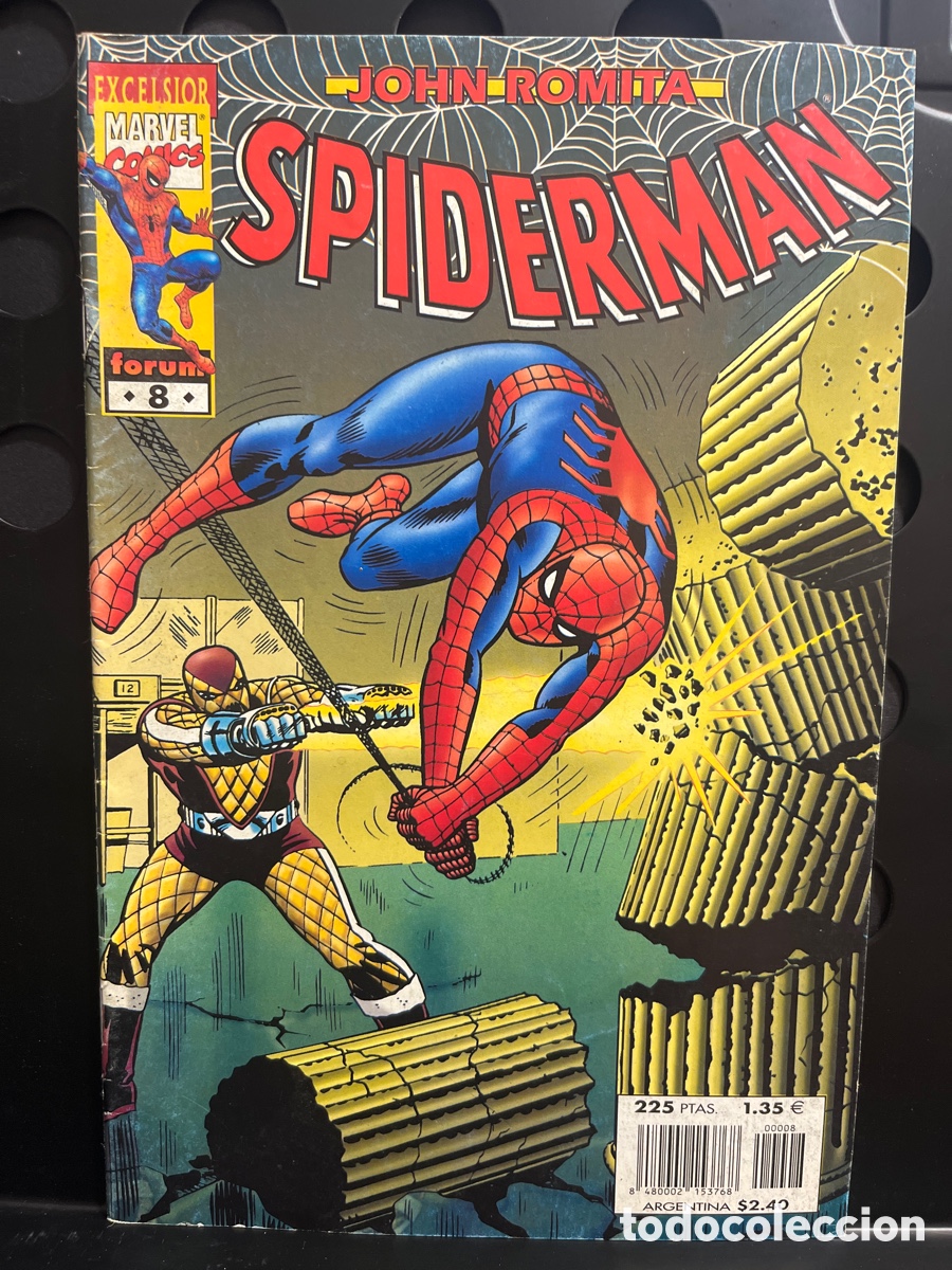 C&oacute;mics: SPIDERMAN de JOHN ROMITA N.8 EL SINIESTRO CONMOCIONADOR ( 1999/2005 )