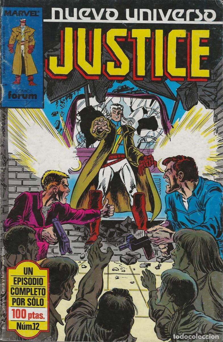 C&oacute;mics: NUEVO UNIVERSO -- JUSTICE -- N&ordm; 12
