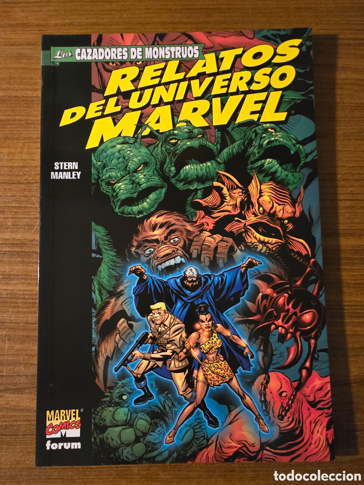 C&oacute;mics: LOS CAZADORES DE MONSTRUOS,RELATOS ZEL UNIVERSO MARVEL,(MARVEL COMICS-FORUM)