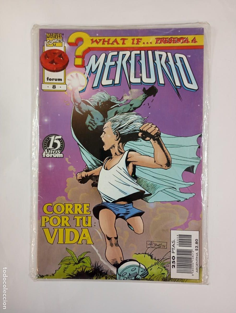 C&oacute;mics: MERCURIO N&ordm; 8. WHAT IF. MARVEL COMICS FORUM. CORRE POR TU VIDA. TDKR95