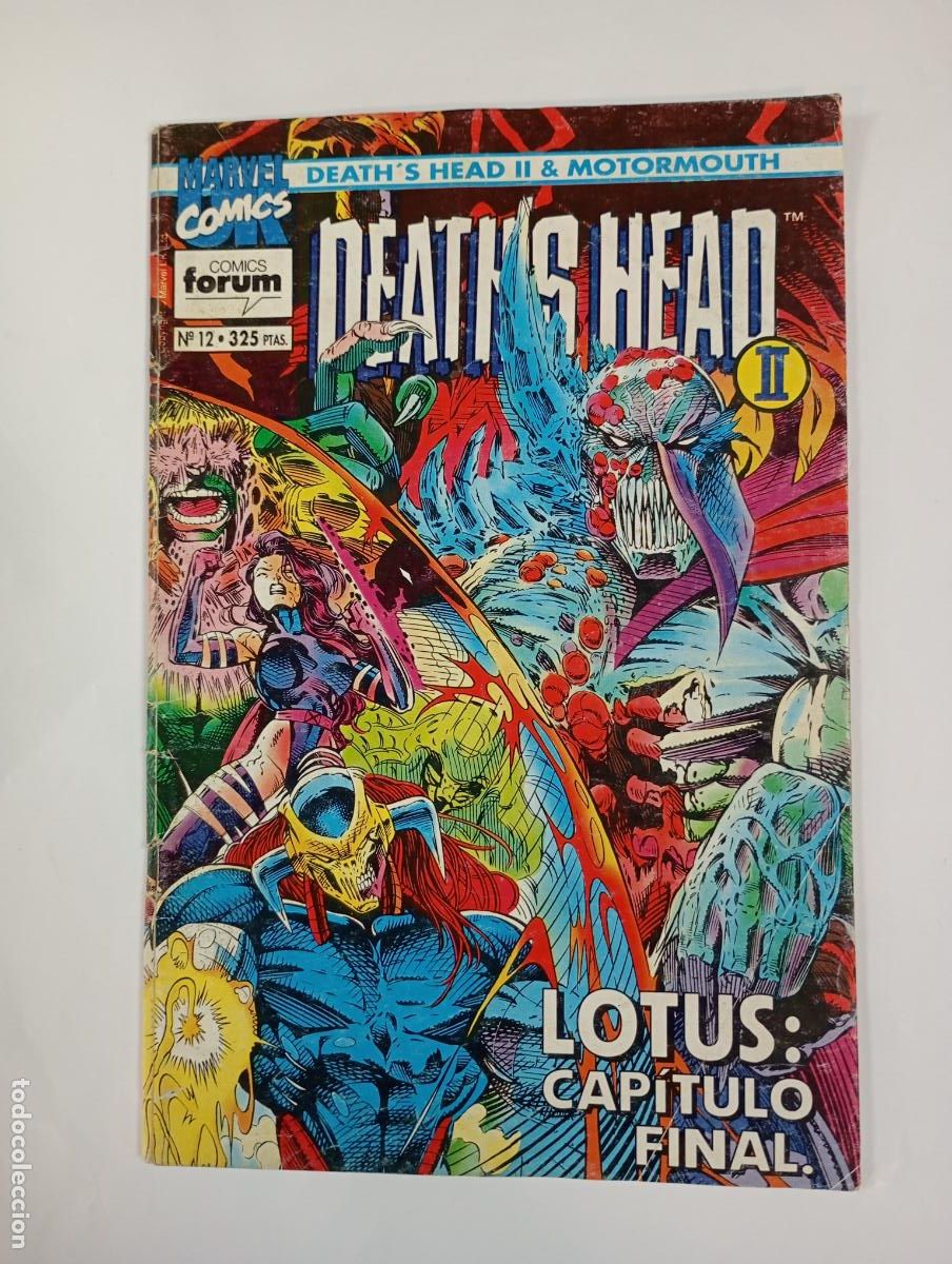 C&oacute;mics: DEATHS HEAD II. N&ordm; 12. LOTUS CAP&Iacute;TULO FINAL. MARVEL COMICS FORUM. TDKR95