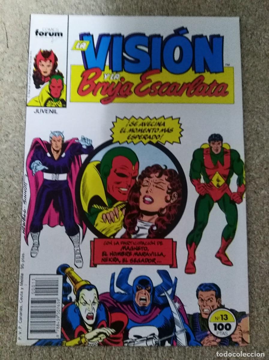 C&oacute;mics: La Vision y la Bruja Escarlata 13.Marvel.Forum