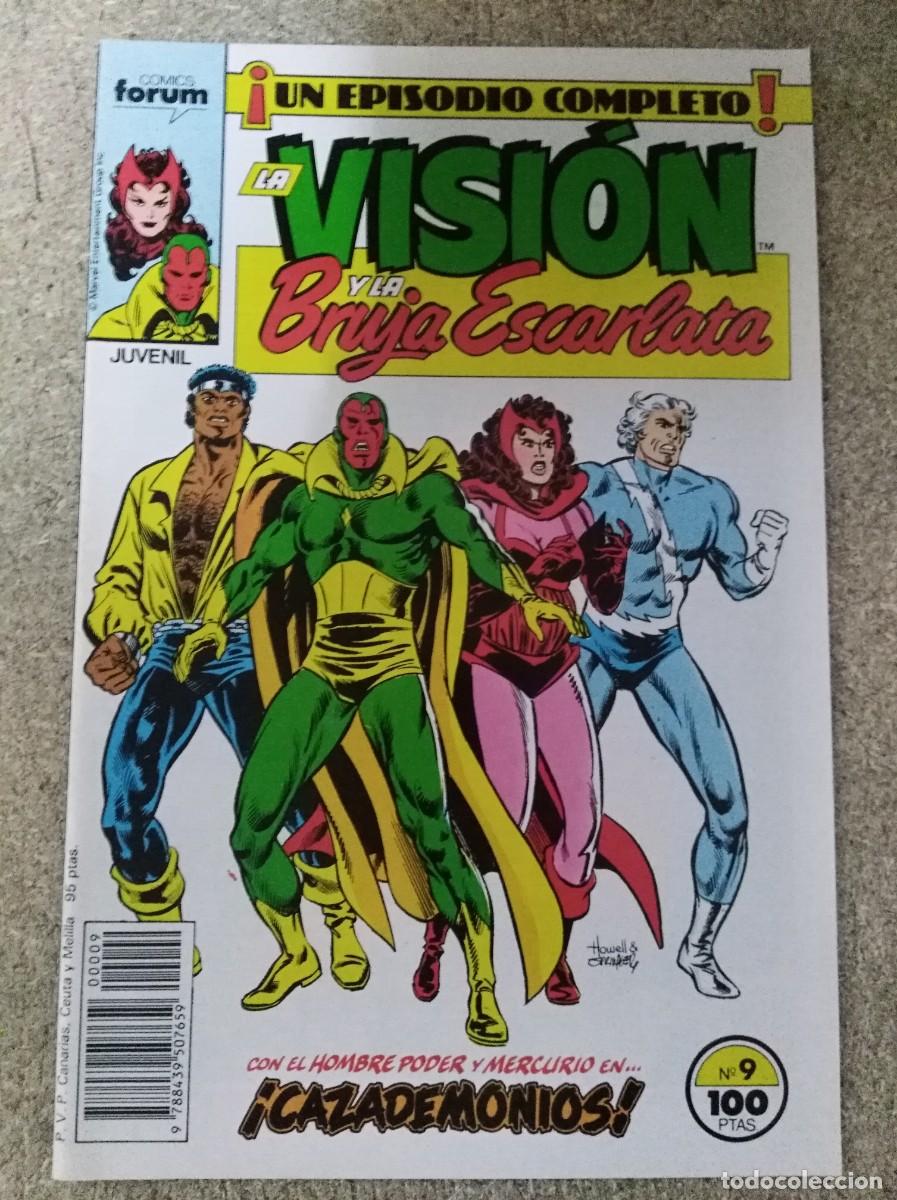 C&oacute;mics: La Vision y la Bruja Escarlata 9.Marvel.Forum