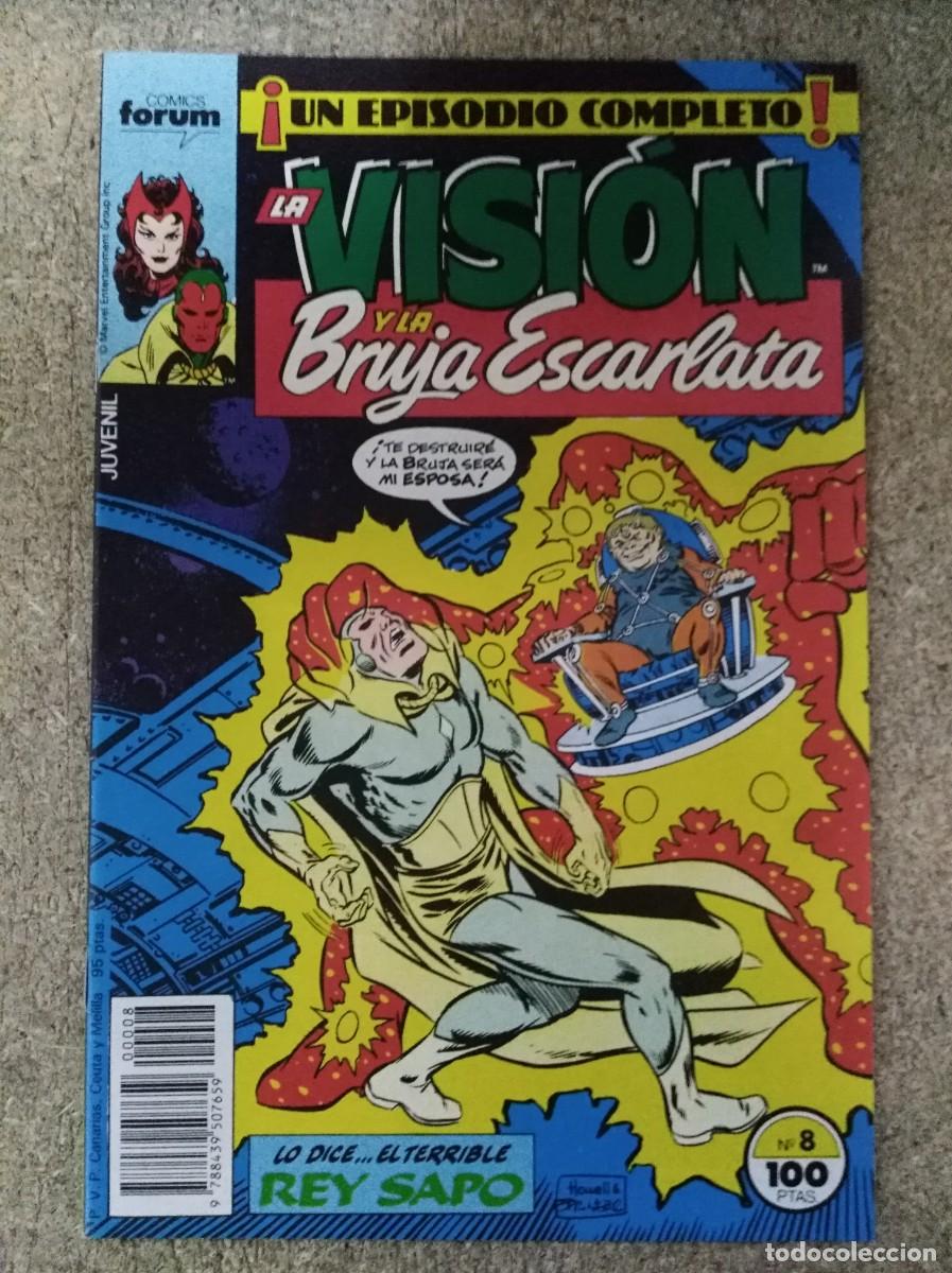 C&oacute;mics: La Vision y la Bruja Escarlata 8.Marvel.Forum