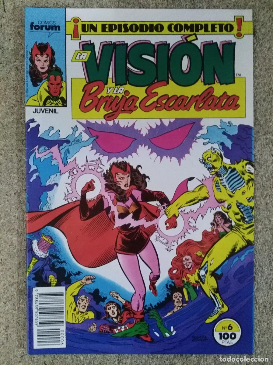 C&oacute;mics: La Vision y la Bruja Escarlata 6.Marvel.Forum