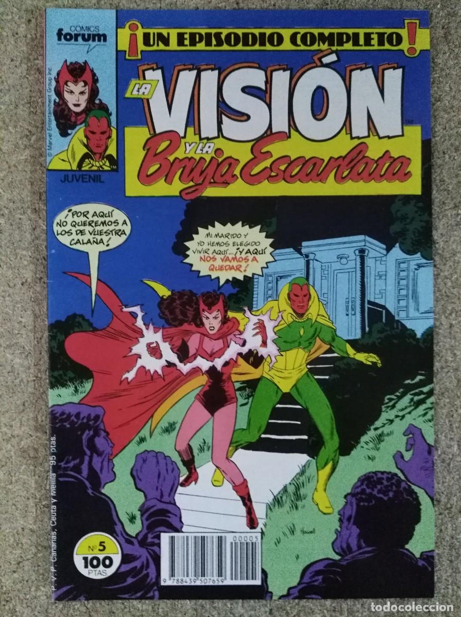 C&oacute;mics: La Vision y la Bruja Escarlata 5.Marvel.Forum