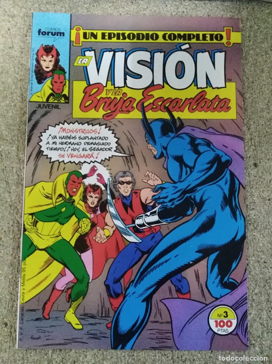 C&oacute;mics: La Vision y la Bruja Escarlata 3.Marvel.Forum