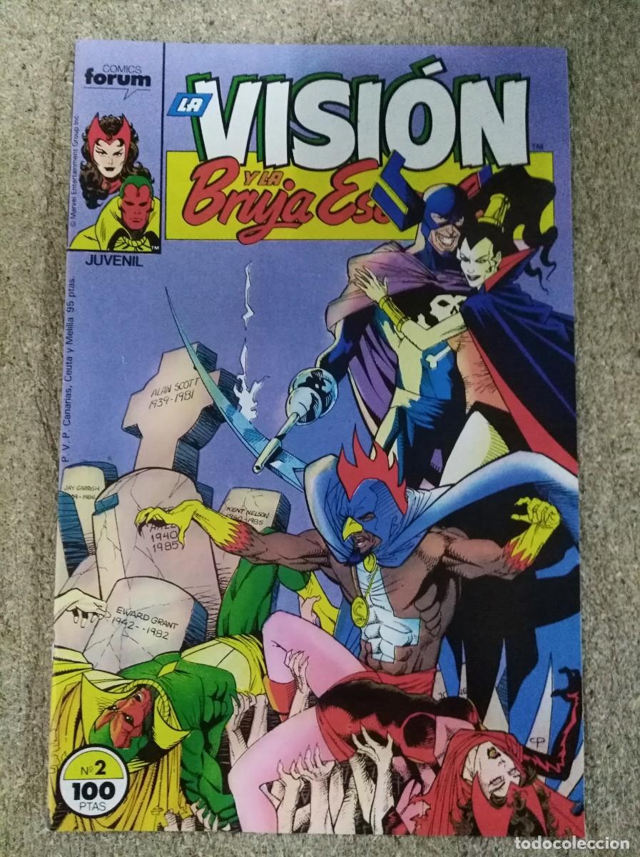 C&oacute;mics: La Vision y la Bruja Escarlata 2.Marvel.Forum