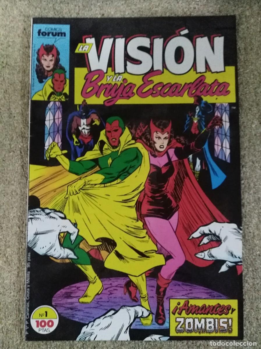 C&oacute;mics: La Vision y la Bruja Escarlata 1.Marvel.Forum