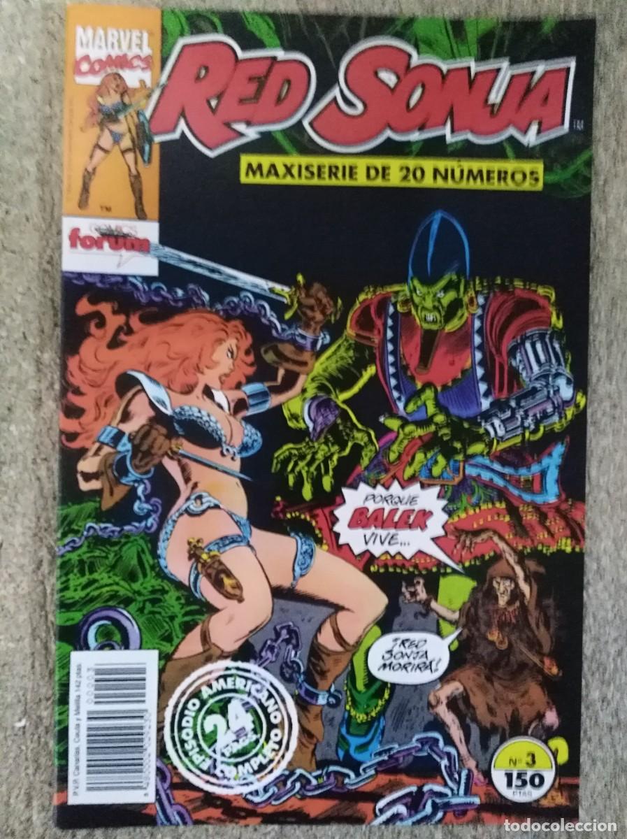 C&oacute;mics: Red Sonja 3.Marvel.Forum