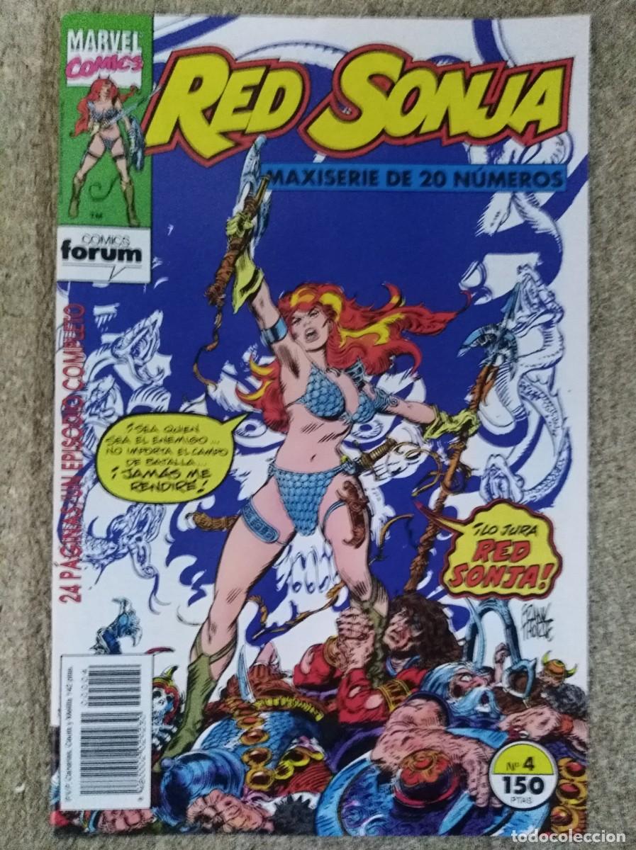 C&oacute;mics: Red Sonja 4.Marvel.Forum