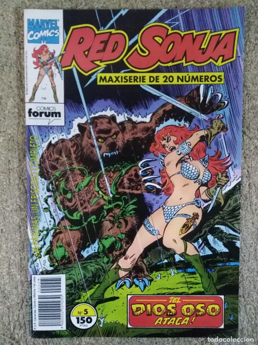 C&oacute;mics: Red Sonja 5.Marvel.Forum