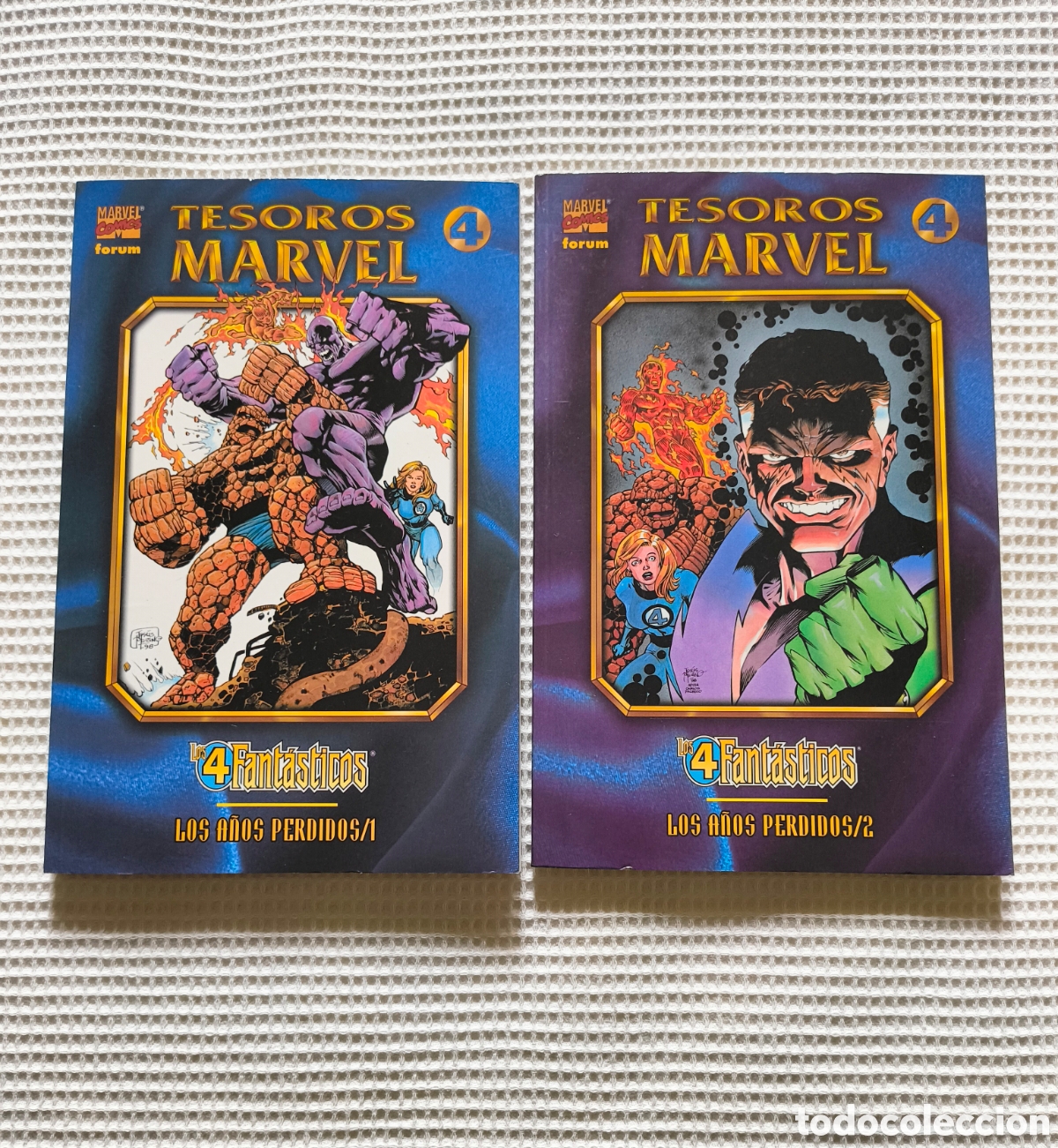 C&oacute;mics: Tesoros Marvel: Los 4 Fant&aacute;sticos, los a&ntilde;os perdidos