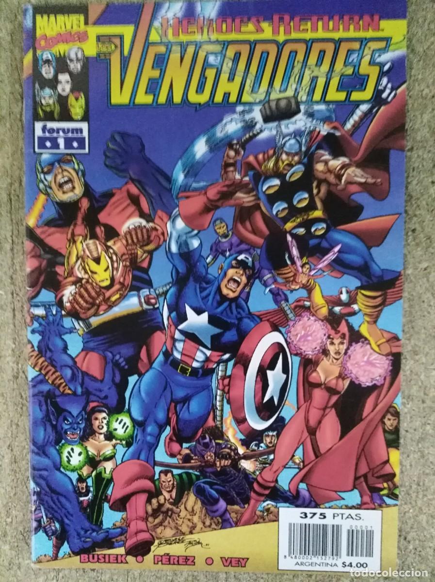 C&oacute;mics: Los Vengadores 1.Vol 3.Marvel.Forum