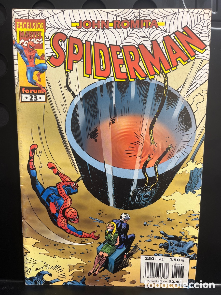 C&oacute;mics: SPIDERMAN de JOHN ROMITA N.23 QUE ENMARA&Ntilde;ADA ES LA RED QUE TEJEMOS ( 1999/2005 )