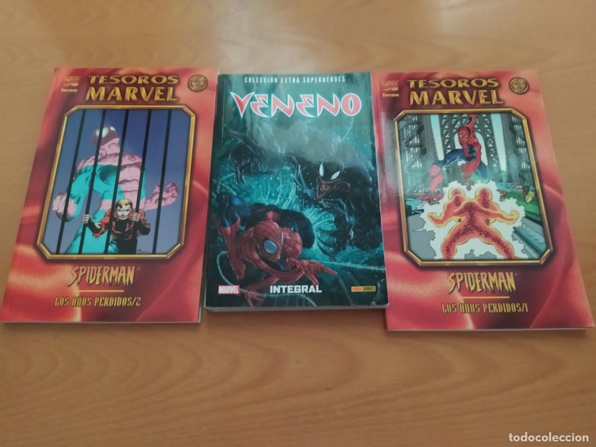 C&oacute;mics: Lote Veneno - Spiderman ( Tesoros Marvel ),