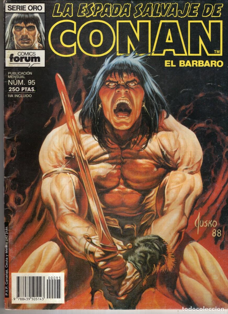 C&oacute;mics: LA ESPADA SALVAJE DE CONAN VOL. 1 1&ordf; EDICION N&ordm; 95 - FORUM - BUEN ESTADO