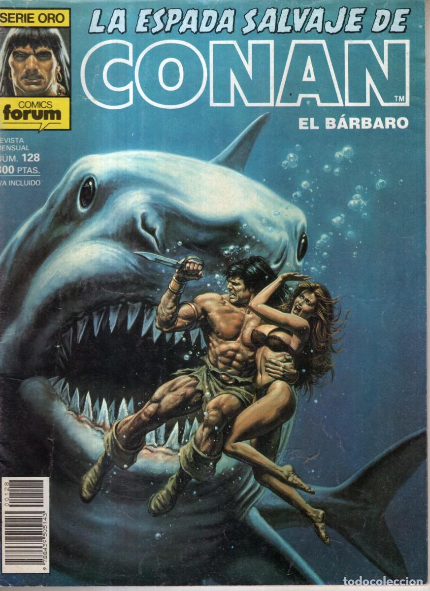 C&oacute;mics: LA ESPADA SALVAJE DE CONAN VOL. 1 1&ordf; EDICION N&ordm; 128 - FORUM - BUEN ESTADO
