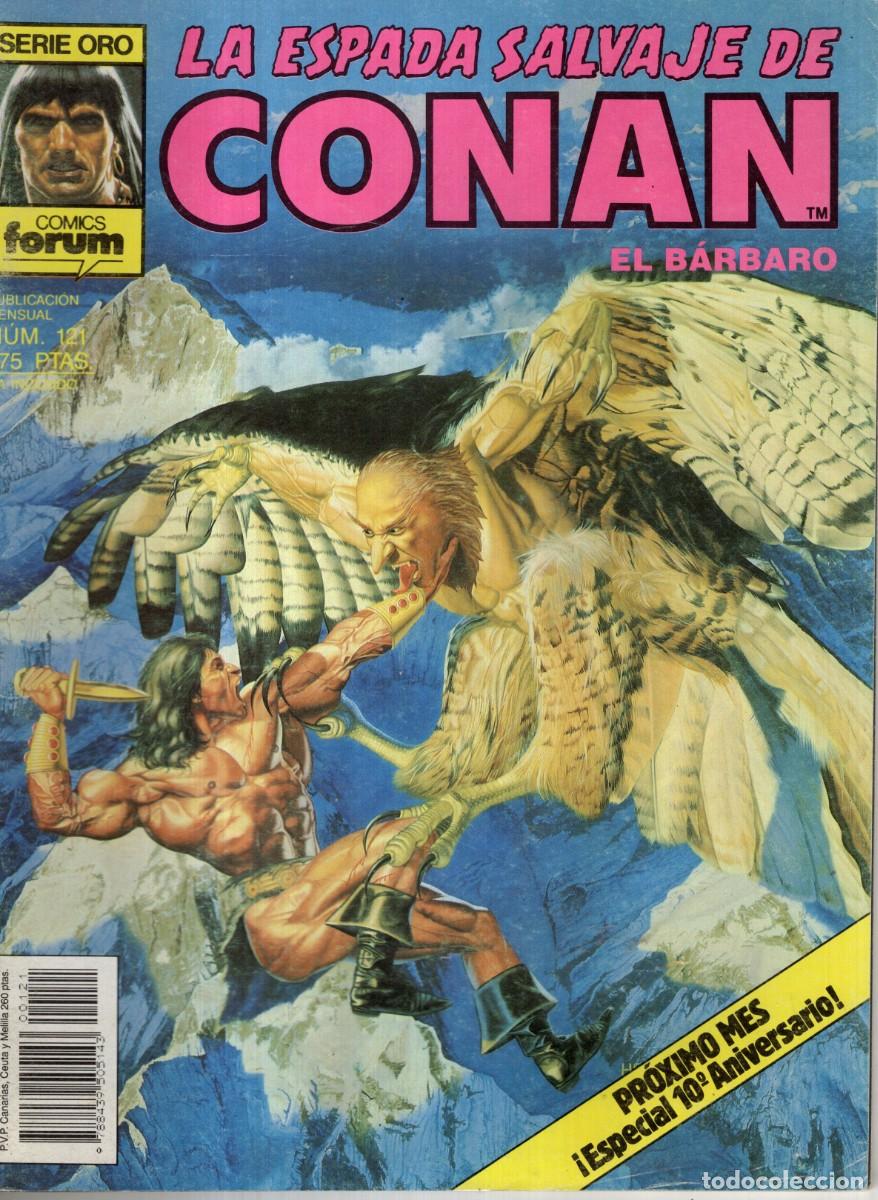 C&oacute;mics: LA ESPADA SALVAJE DE CONAN VOL. 1 1&ordf; EDICION N&ordm; 121 - FORUM - BUEN ESTADO