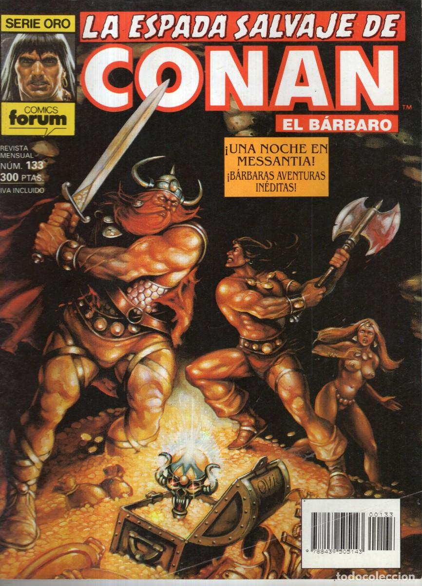 C&oacute;mics: LA ESPADA SALVAJE DE CONAN VOL. 1 1&ordf; EDICION N&ordm; 133 - FORUM - MUY BUEN ESTADO