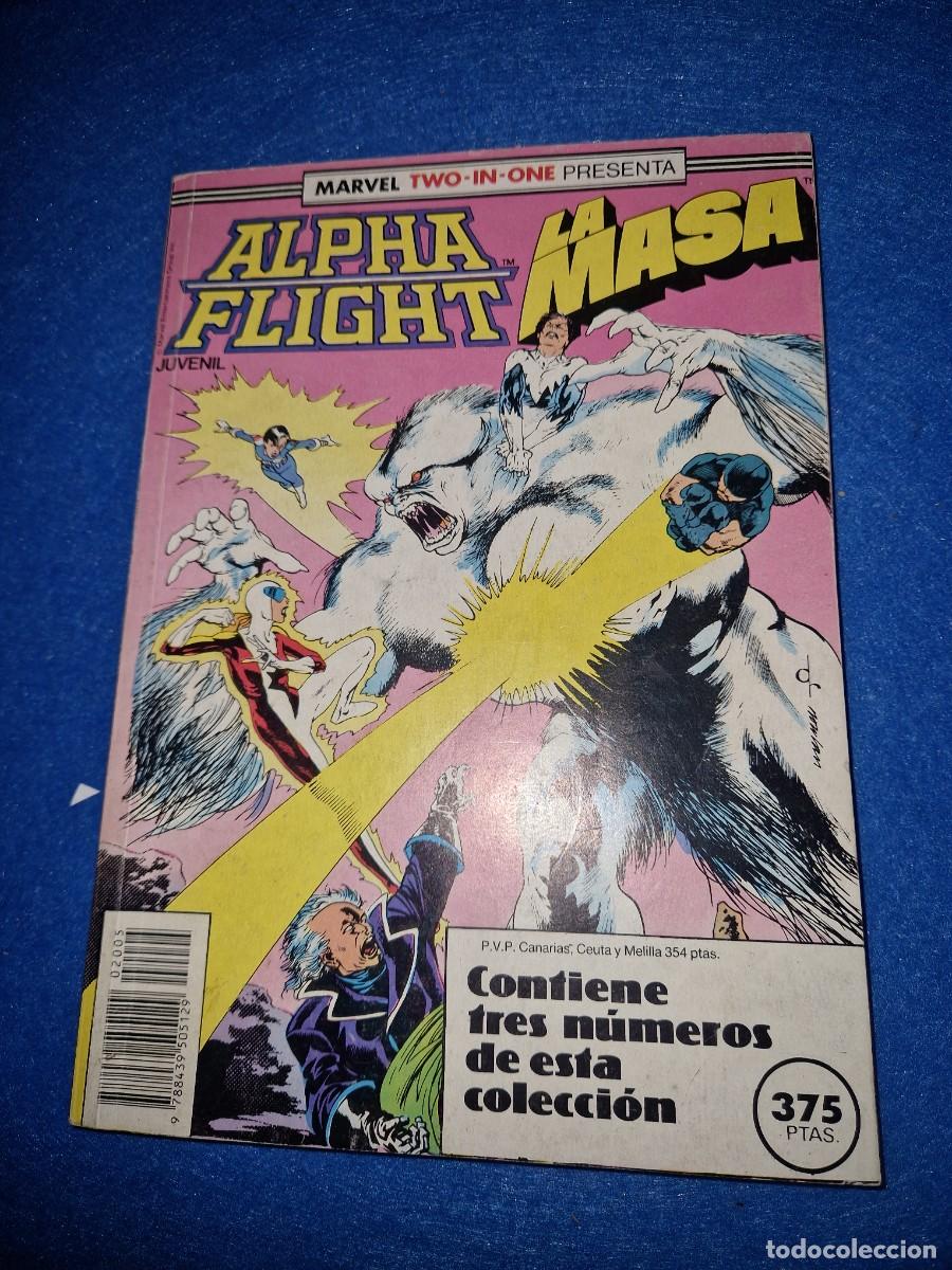 C&oacute;mics: ALPHA FLIGHT Y LA MASA, 39,40,41