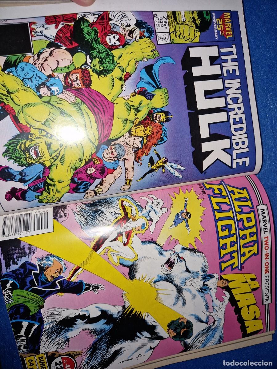 C&oacute;mics: ALPHA FLIGHT Y LA MASA, CONTIENE 3 NUMEROS, 39,40,41 - Foto 2