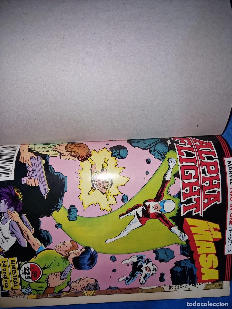 C&oacute;mics: ALPHA FLIGHT Y LA MASA, CONTIENE 3 NUMEROS, 39,40,41 - Foto 4