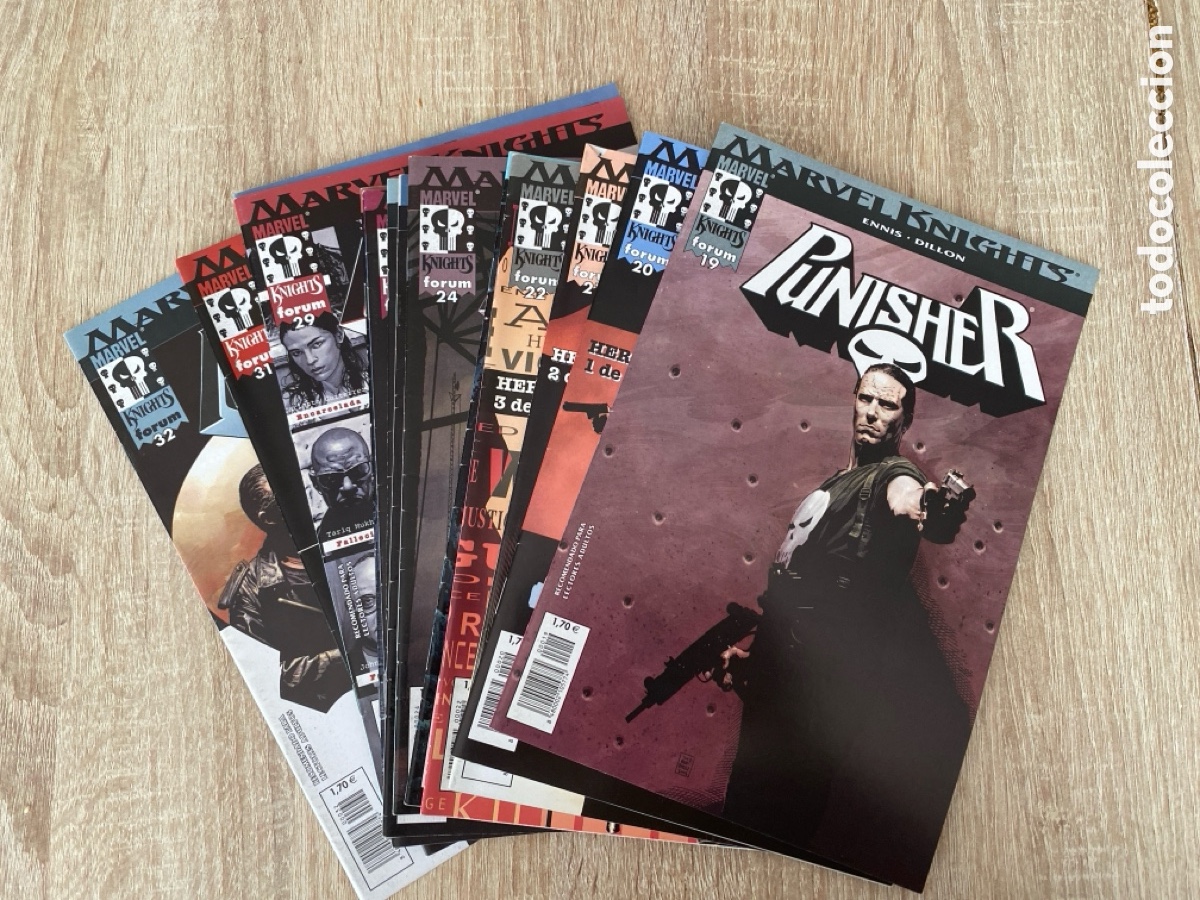 C&oacute;mics: Punisher Marvel Knights Vol. 2 (Garth Ennis) &ndash; Forum Marvel 19 &agrave; 32 &ndash;