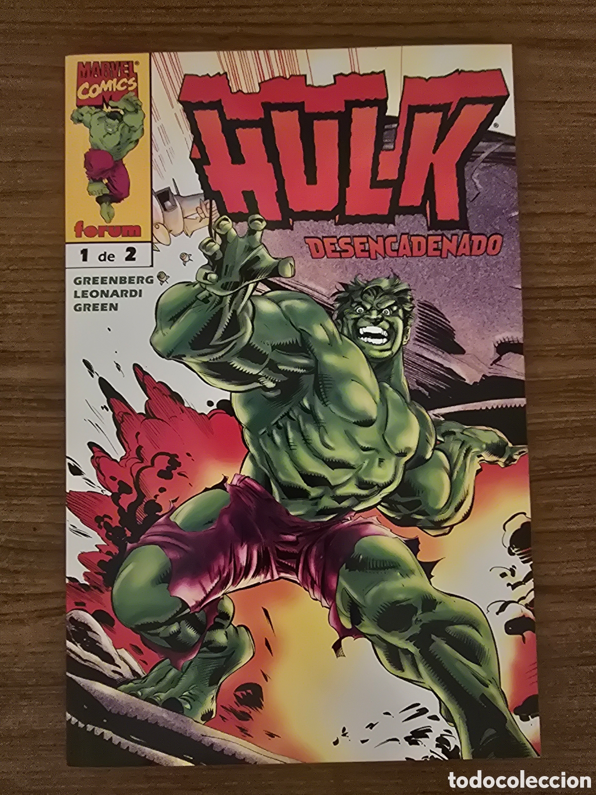 C&oacute;mics: HULK,DESENCADENADO,NUMERO 1 DE 2,(MARVEL COMICS-FORUM)
