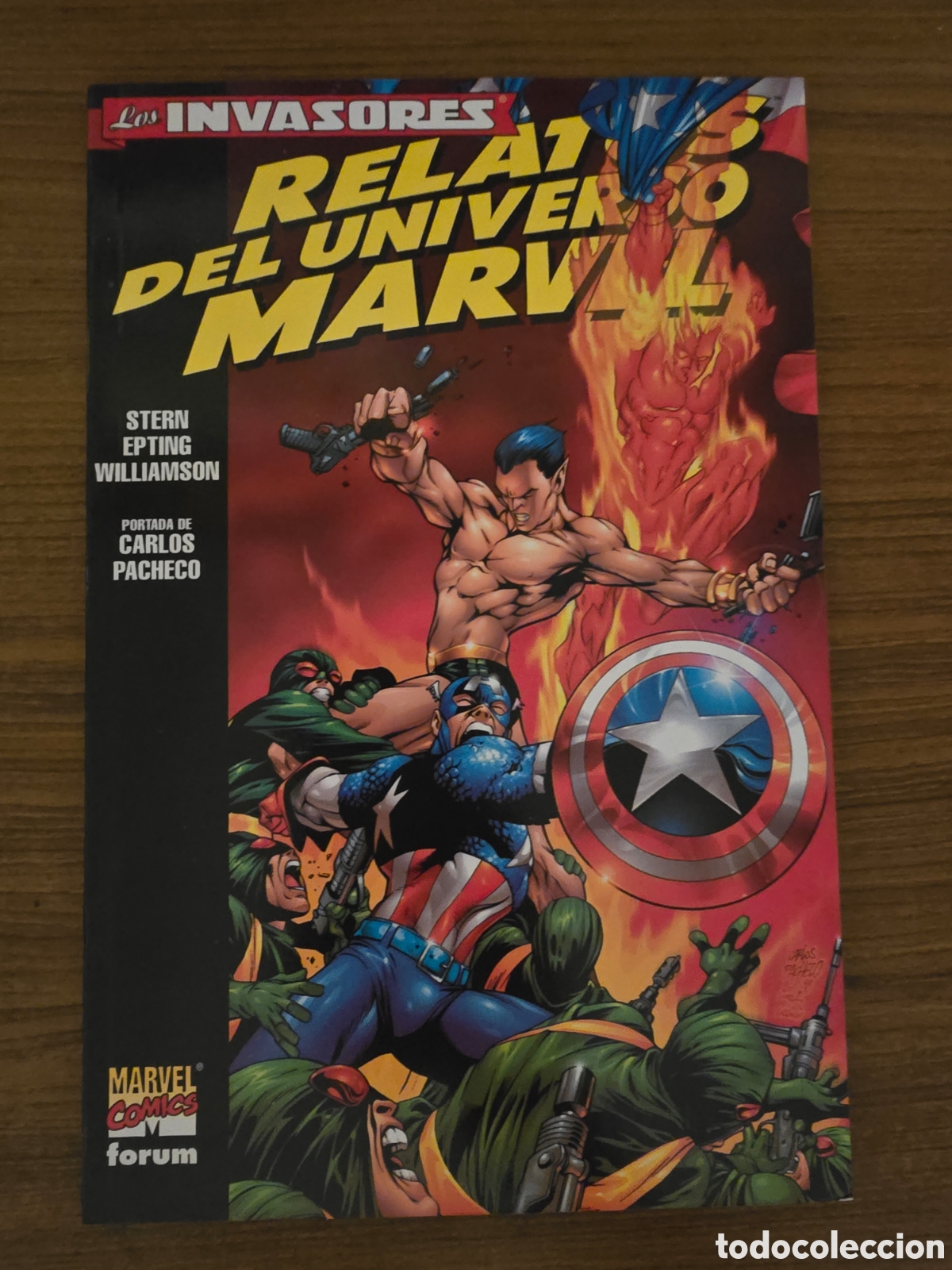 Comics: LOS INVASORES,RELATOS DEL UNIVERSO MARVEL,(MARVEL COMICS-FORUM)