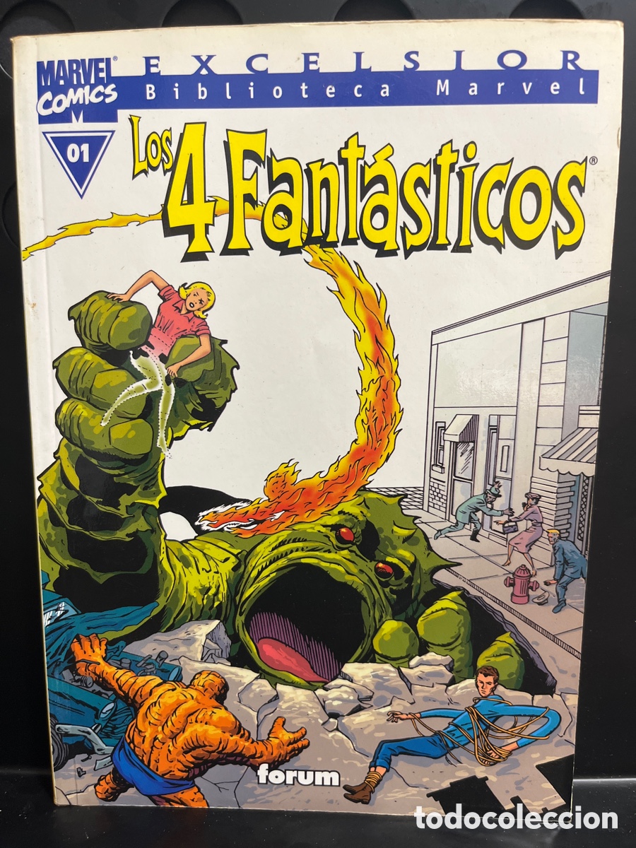 C&oacute;mics: LOS 4 FANTASTICOS N.01 / 1 BIBLIOTECA MARVEL EXCELSIOR ( 1999/2001 )