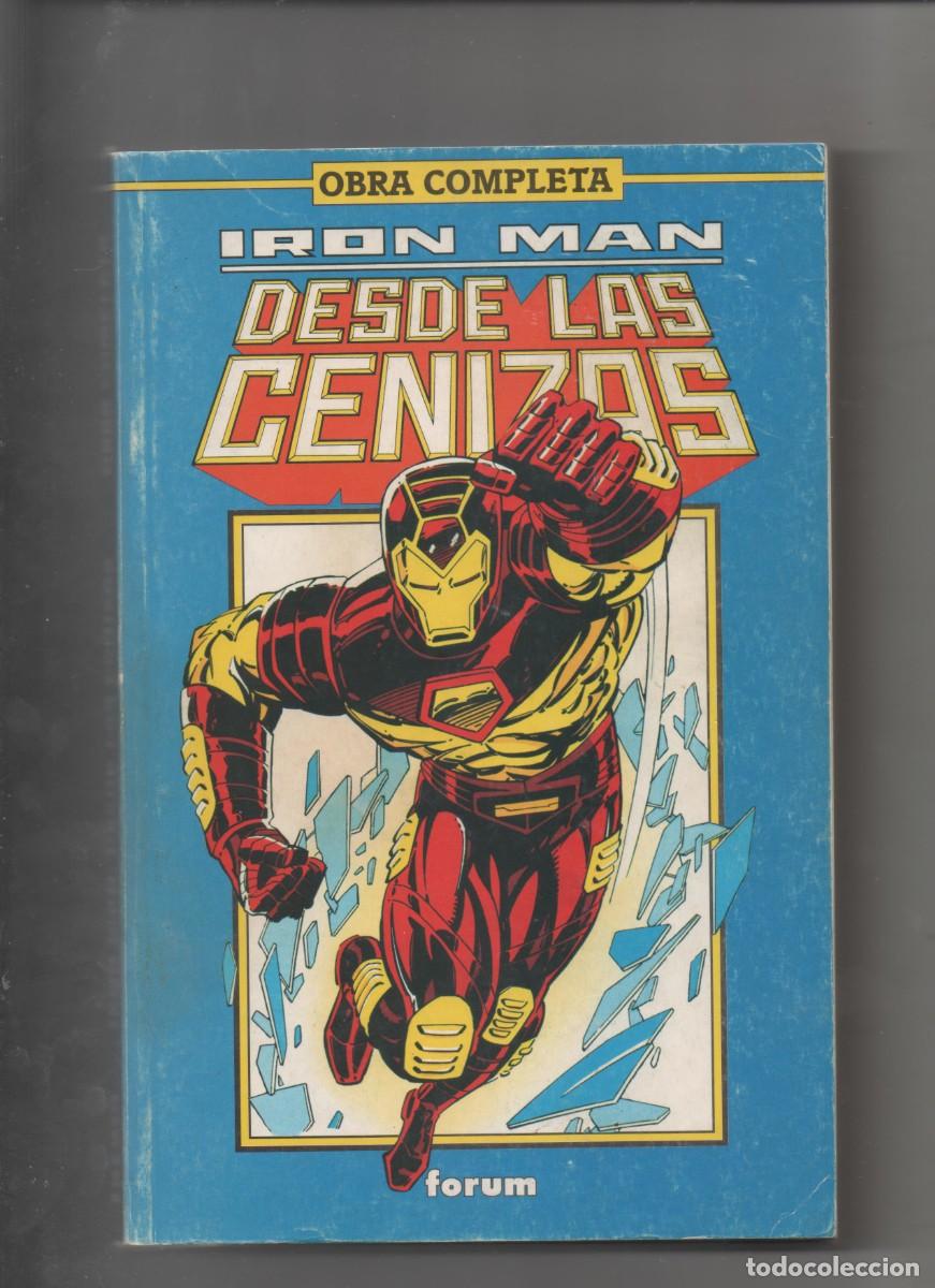 C&oacute;mics: IRON MAN DESDE LAS CENIZAS . RETAPADO . OBRA COMPLETA N&ordm; 1 AL 8 .