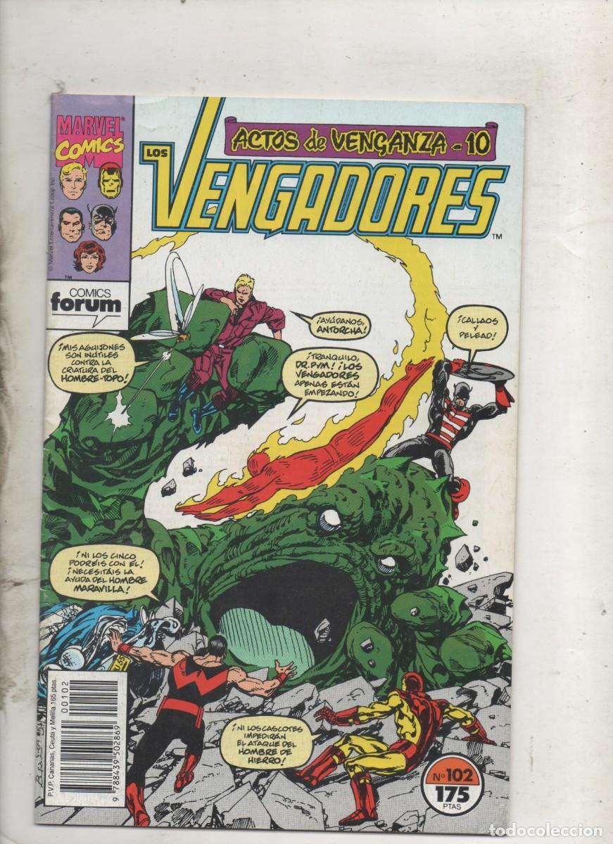 C&oacute;mics: LOS VENGADORES N&ordm; 102 . FORUM. E2 .