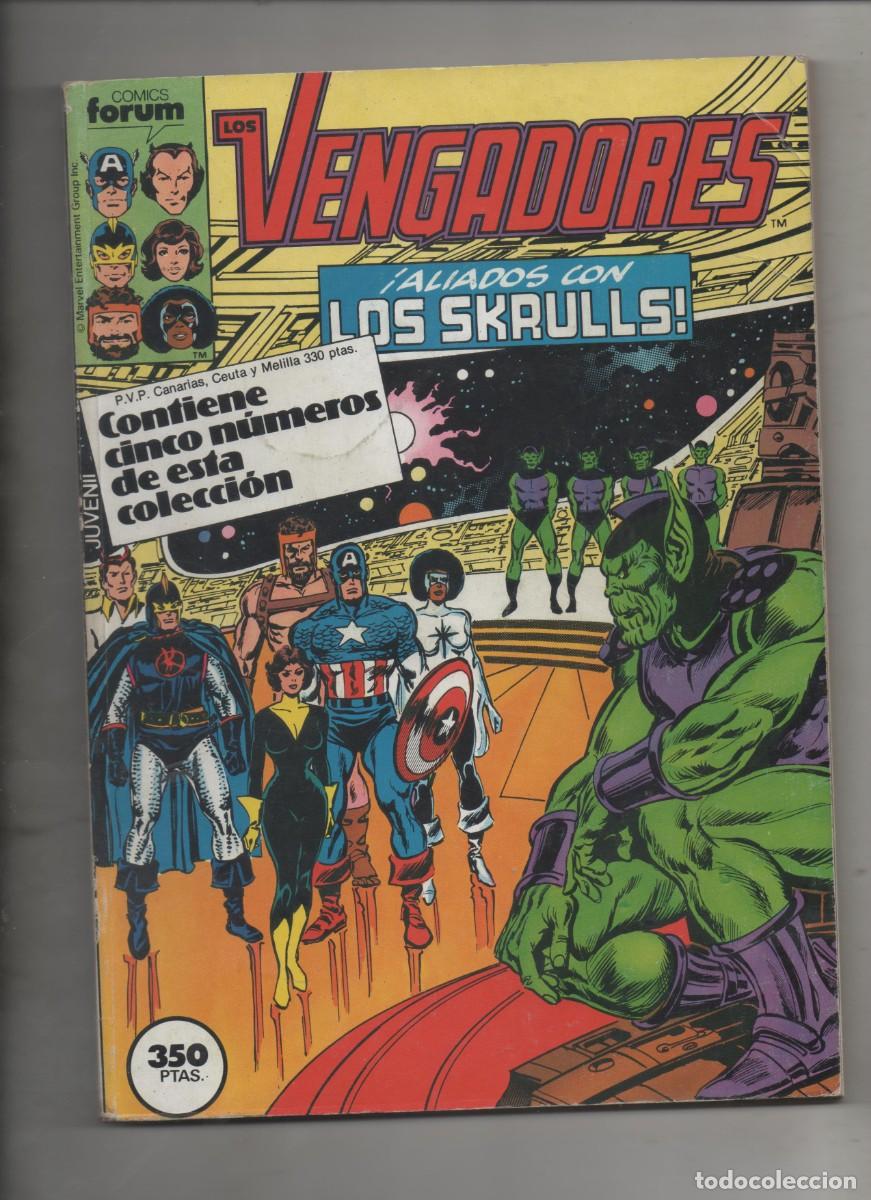 C&oacute;mics: RETAPADO LOS VENGADORES N&ordm; 56 AL 60 . FORUM.