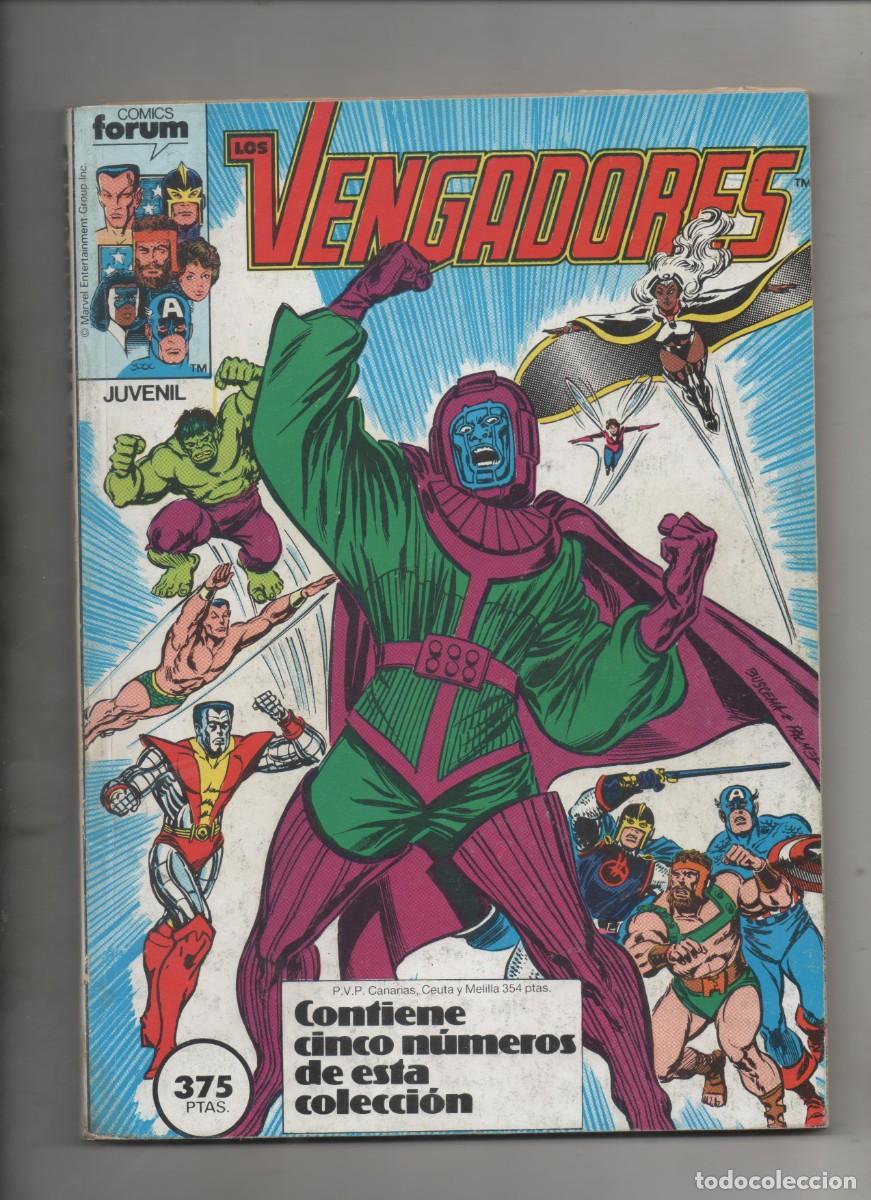 C&oacute;mics: RETAPADO LOS VENGADORES N&ordm; 61 AL 65 . FORUM.